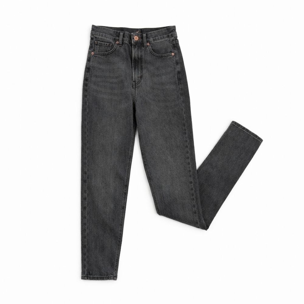 SALE -- Express High-Rise Super Skinny Jeans in Washed Black, Women's Size 2